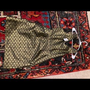 JCrew Black and Gold dress, New with tags!